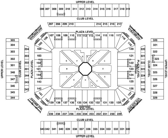 Alamo Seating Chart
