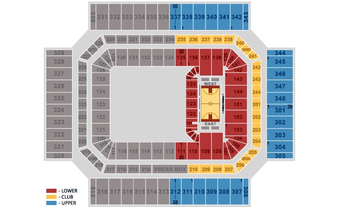 Us Bank Final Four Seating Chart