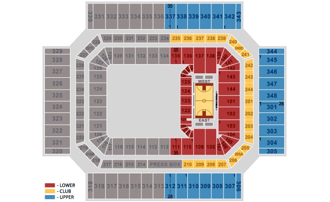 Alamo Seating Chart