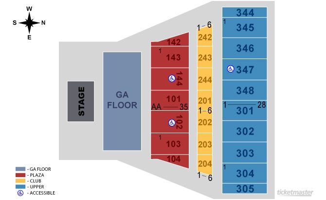 Alamodome Concert Seating Chart
