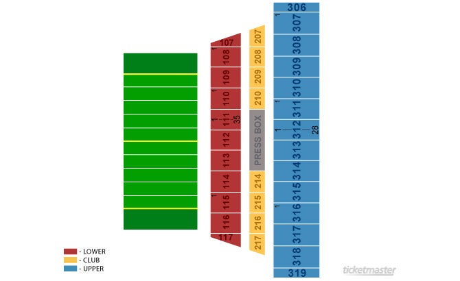 Alamo Seating Chart