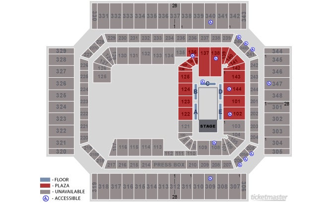 Alamo Seating Chart